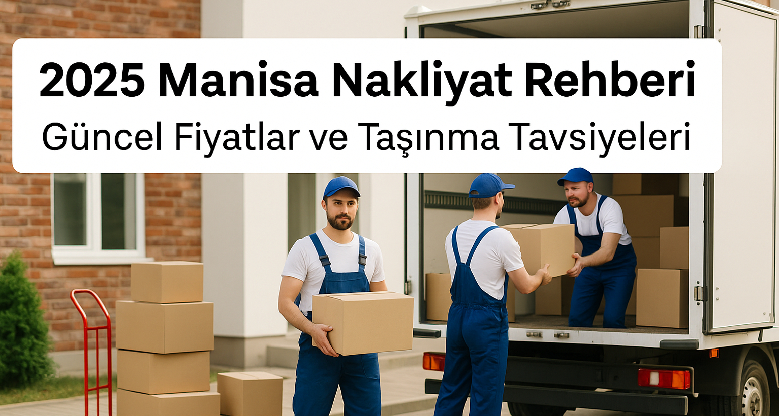 Manisa'da nakliye aracı ve taşıma ekibi